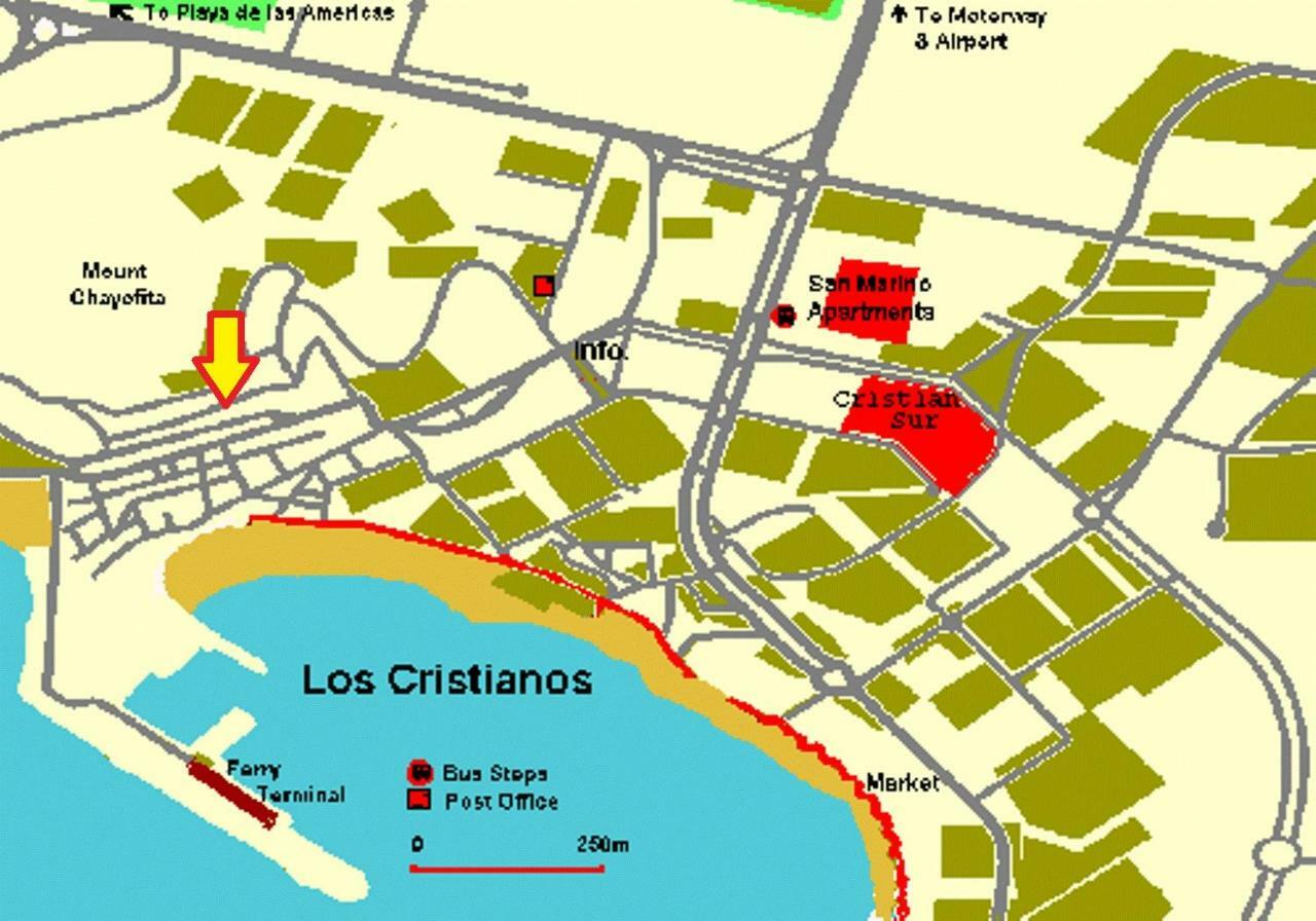 Ocean View Cactus I , Over Los Cristianos, Playa Las Vistas لوس كريستيانوس المظهر الخارجي الصورة